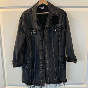Distressed Jean Jacket